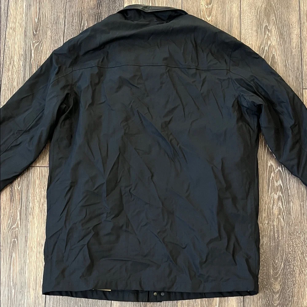 Paul & Shark Yachting Storm System Black Zip Up Jacket Mens Large Made In Italy